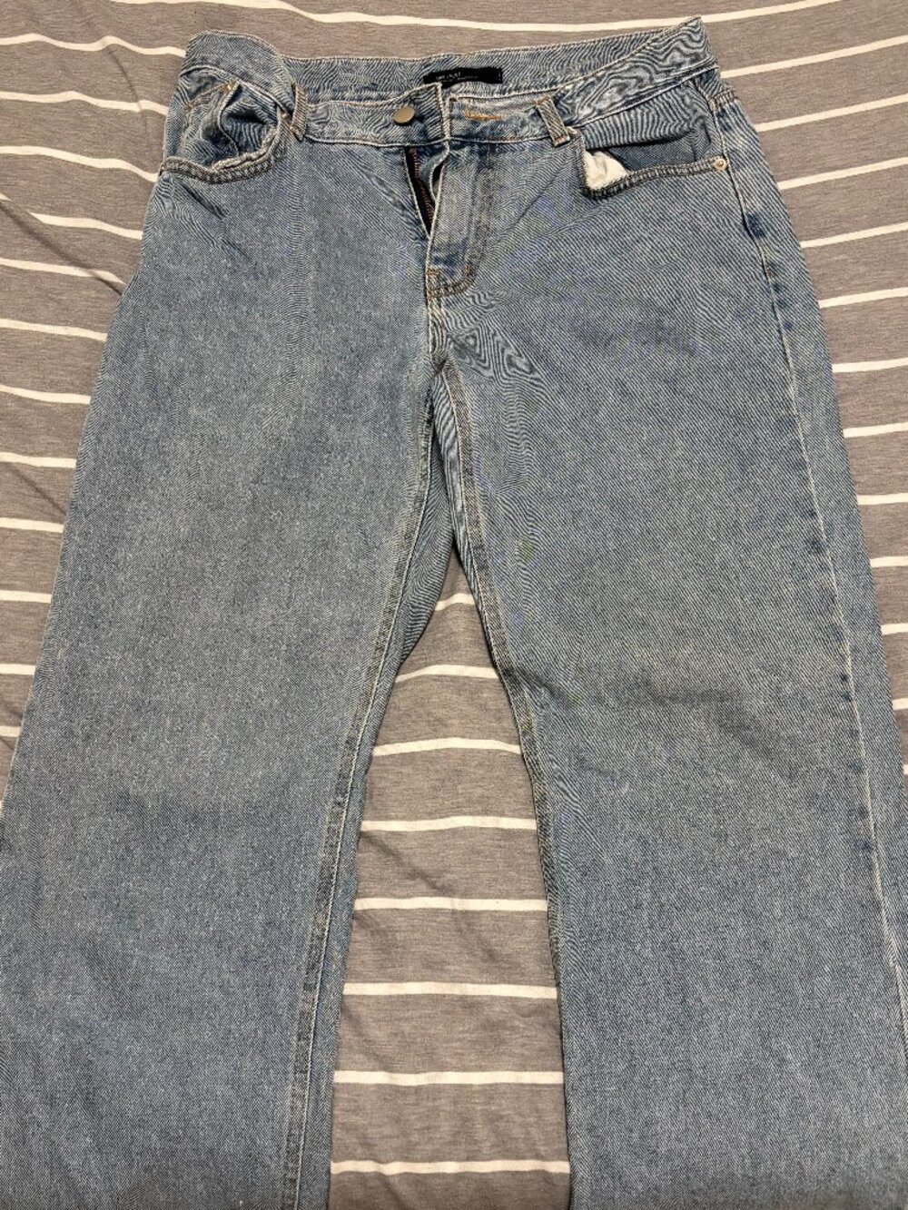 OAK + FORT Light Wash Denim Jeans